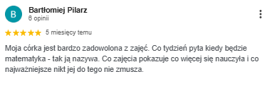 Opinia P. Bartłomieja
