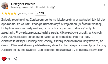 Opinia p. Grzegorz